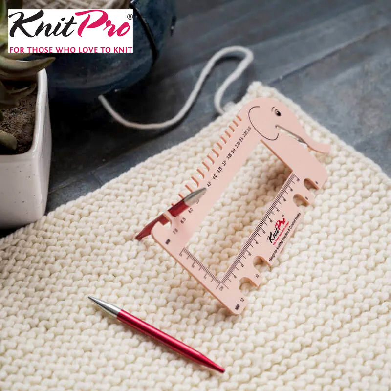 Sewing Textiles - Miernik grubości włóczki Knitpro Crochet Tool