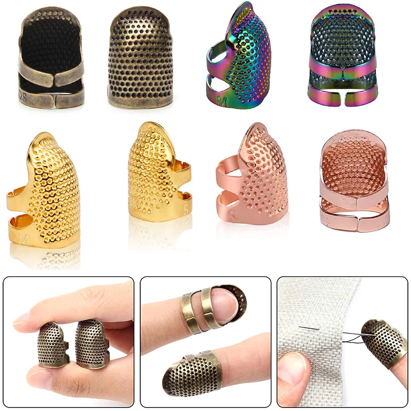 Sewing Thimble Metal - 1-3 szt. Naparstek do szycia ręcznie