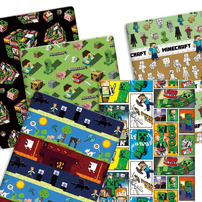Sewing Textiles - Tkanina poliestrowa z motywami z kreskówek