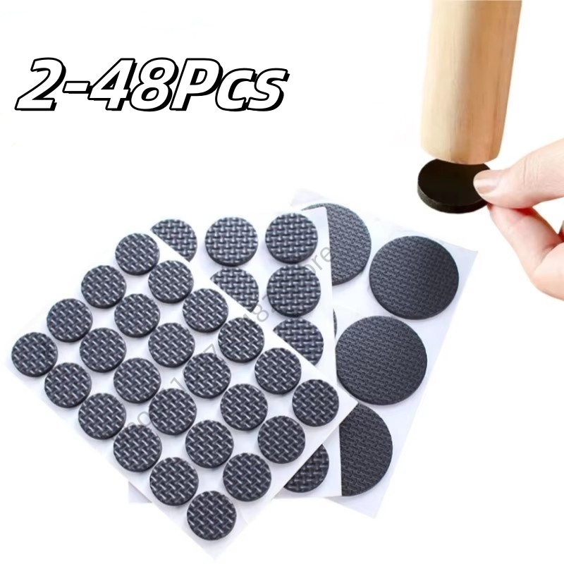 Cutting Mat Self Heal - 2-48 szt. Samoprzylepne czarne filcowe podkładki