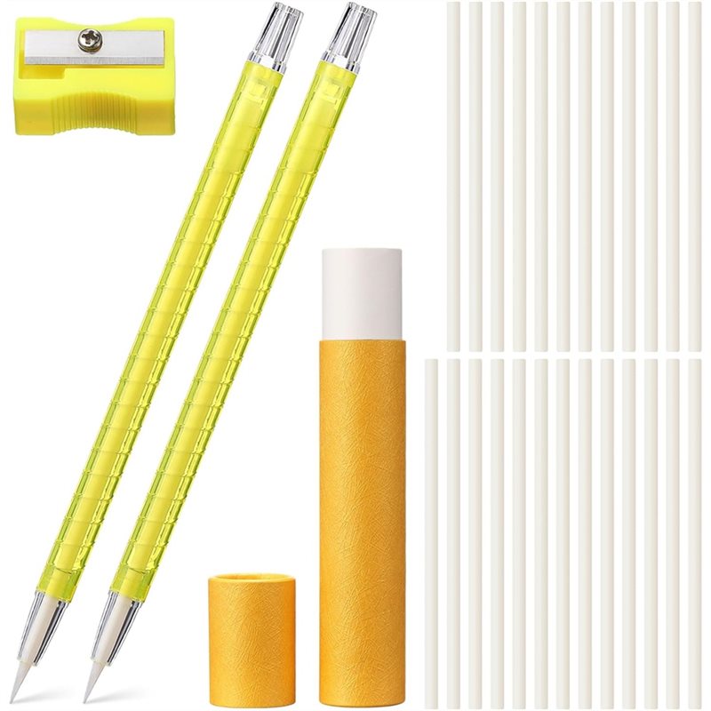 Tailor Chalk Marker - Białe markery do tkanin z wymiennym