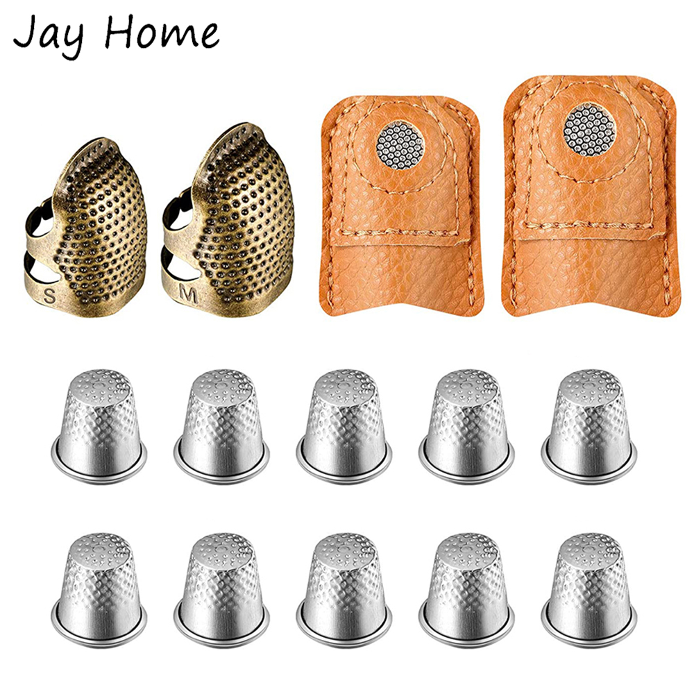 14 sztuk zestaw naparstków do  – Sewing Thimble Metal recenzja i cena