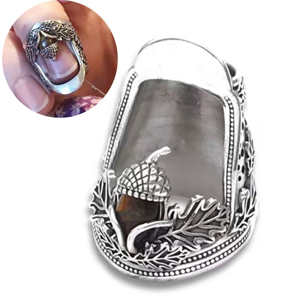 Metalowy otwarty naparstek w k – Sewing Thimble Metal recenzja i cena