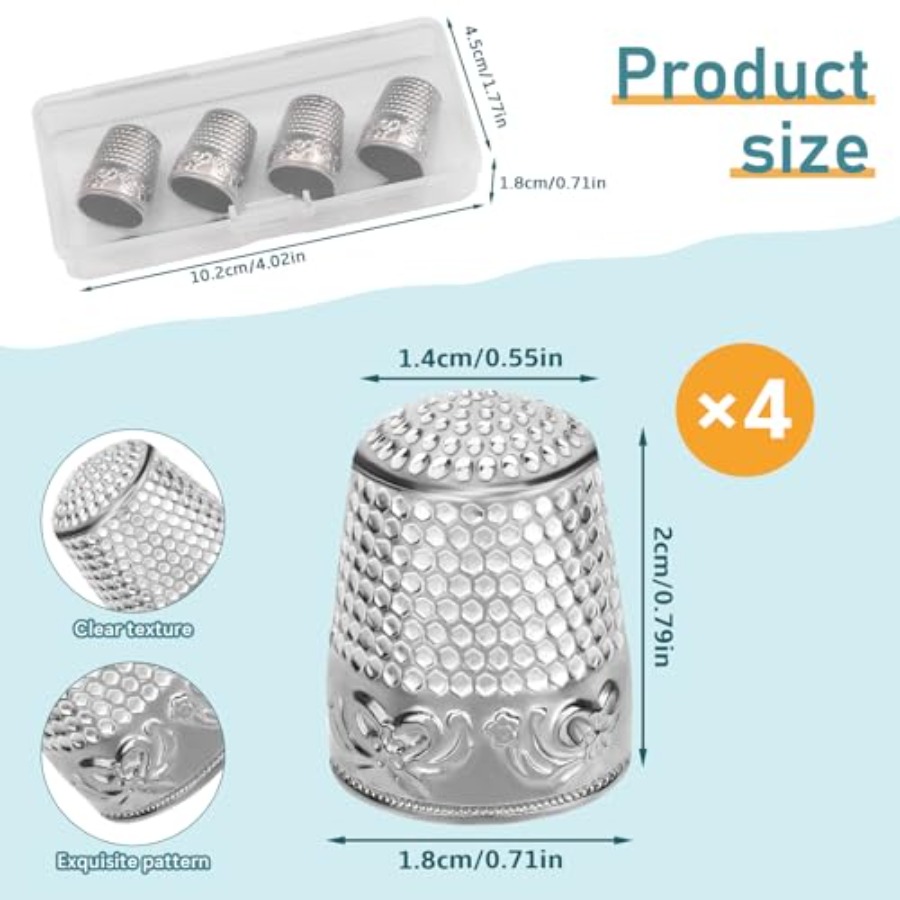 ZMAAGG Naparstki do szycia ręc – Sewing Thimble Metal recenzja i cena