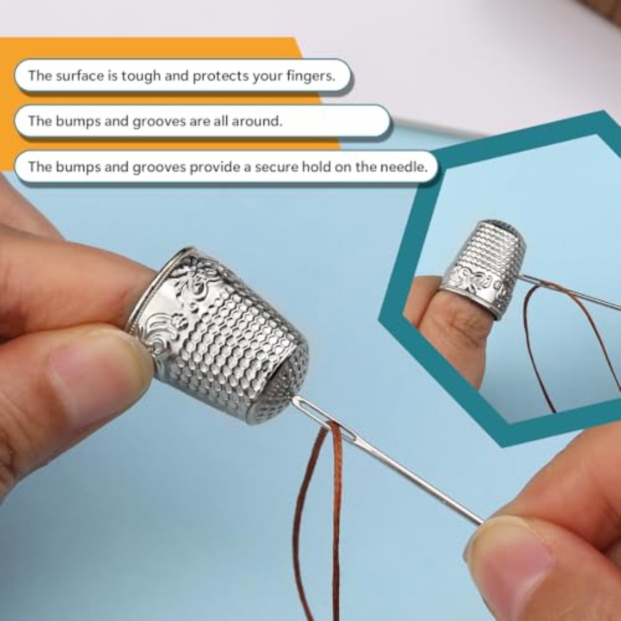 ZMAAGG Naparstki do szycia ręc – Sewing Thimble Metal recenzja i cena