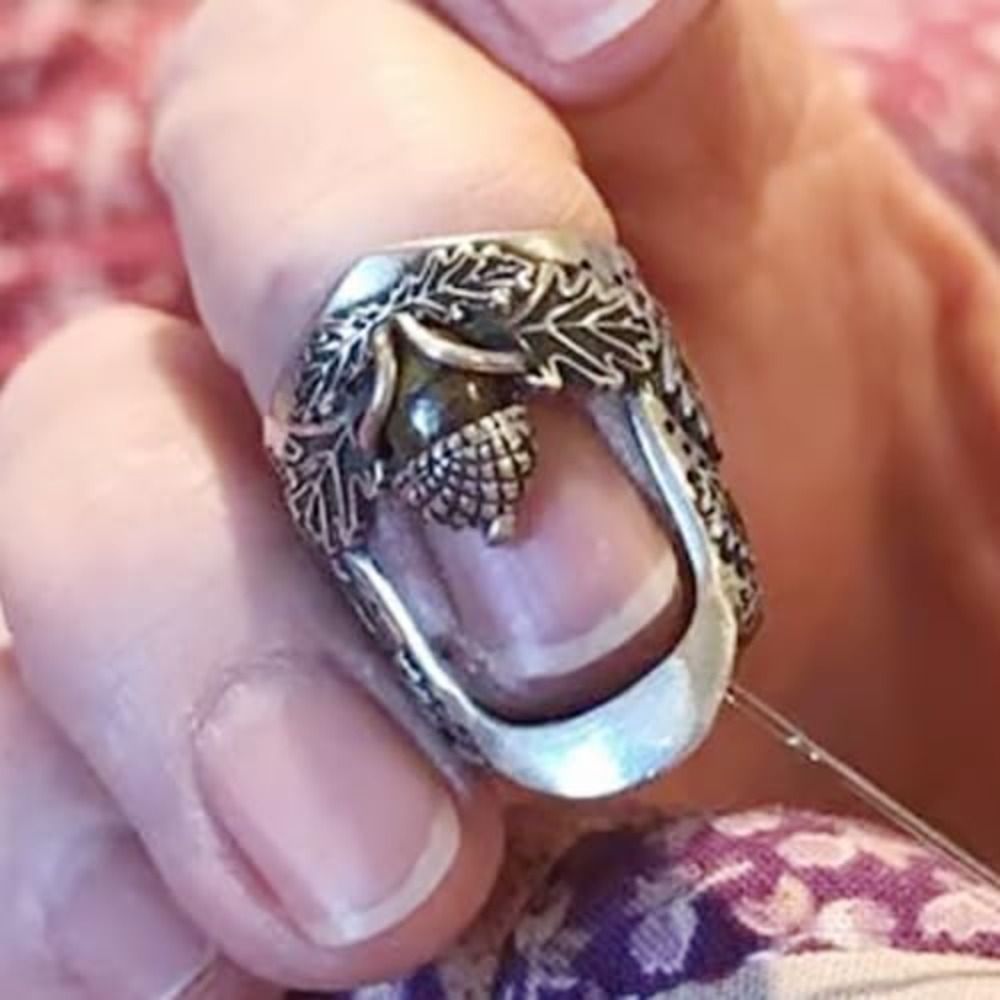 Metalowy otwarty naparstek w k – Sewing Thimble Metal recenzja i cena