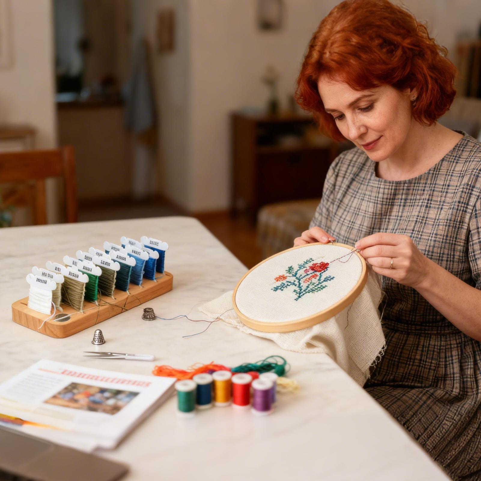 Organizer na nici do haftowani – Embroidery Floss Thread recenzja i cena