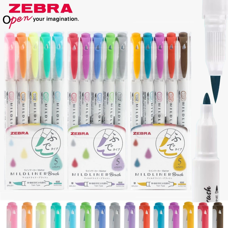 Zakreślacz Zebra WFT8 Mildline – Zebra Pen Mildliner recenzja i cena