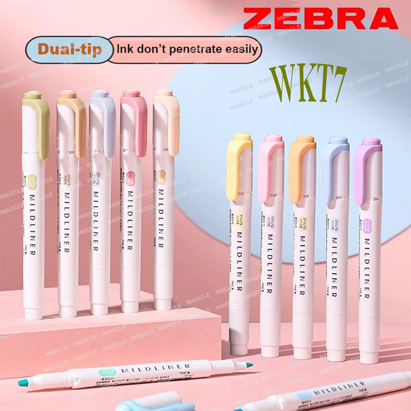 Zebra 1 szt. Zakreślacz WKT7 M – Zebra Pen Mildliner recenzja i cena