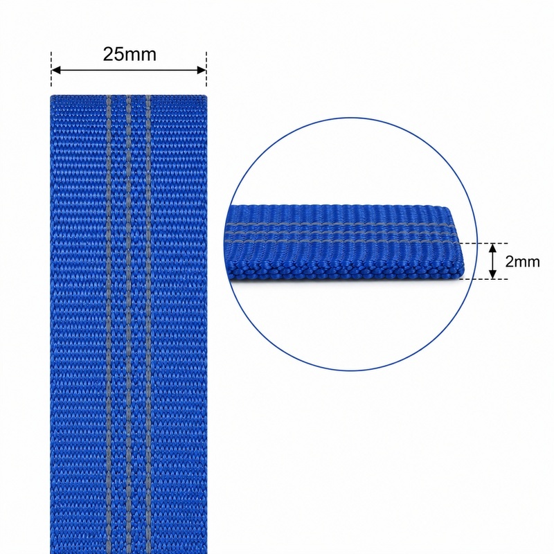 10 metrów 25mm nylonowa taśma  – Sewing Textiles recenzja i cena