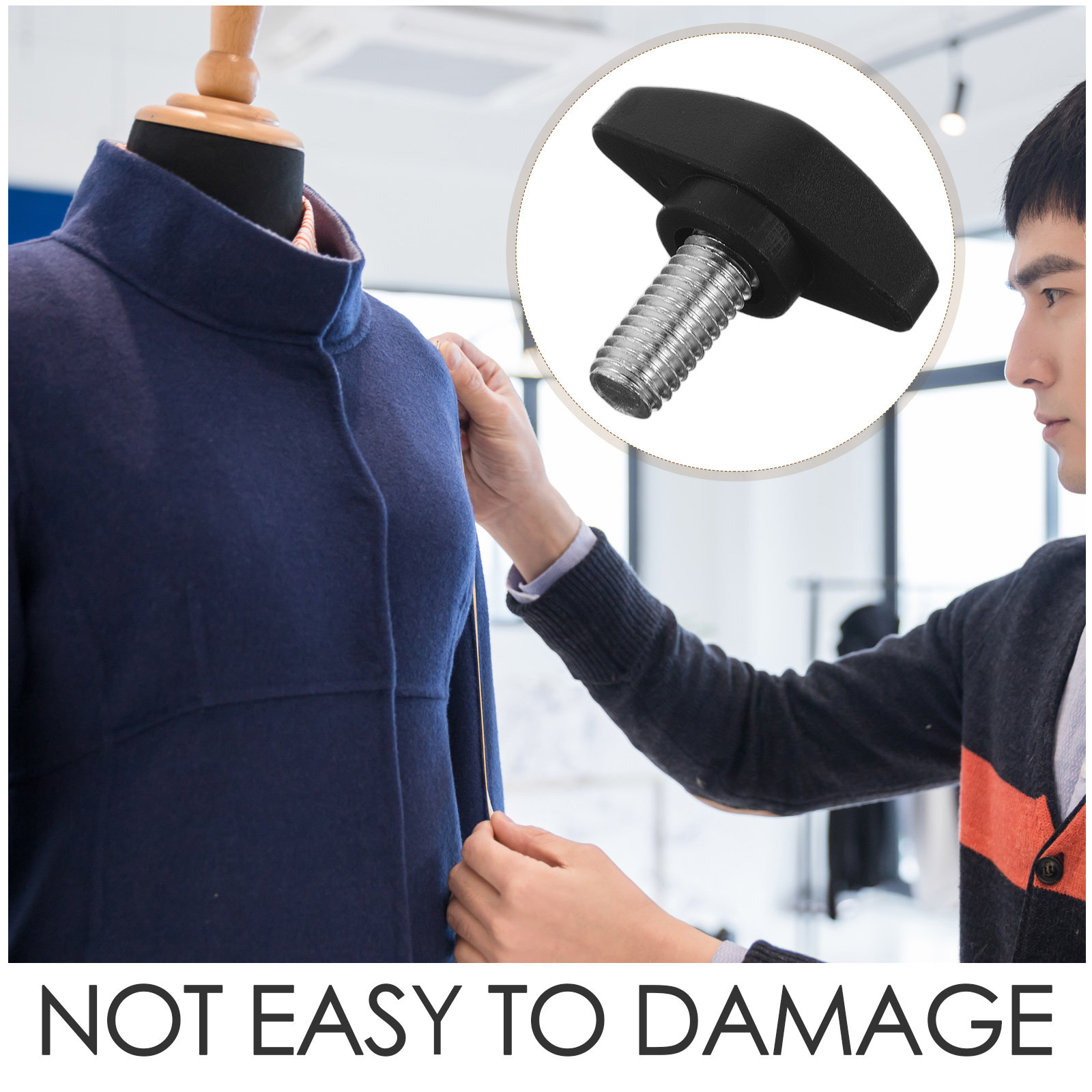 4 szt. śrub do podstawy maneki – Dress Form Mannequin recenzja i cena